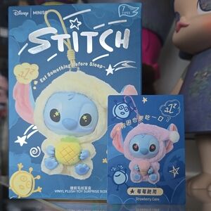Disney Stitch Eat Something Before You Sleep - Confirmed STRAWBERRY CONE